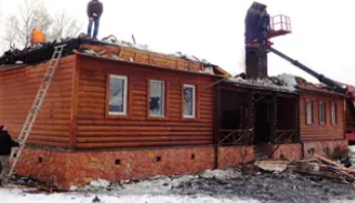 Разбор сгоревшего дома в Назрани от 3900 руб. - 2Землекопа-Нзр